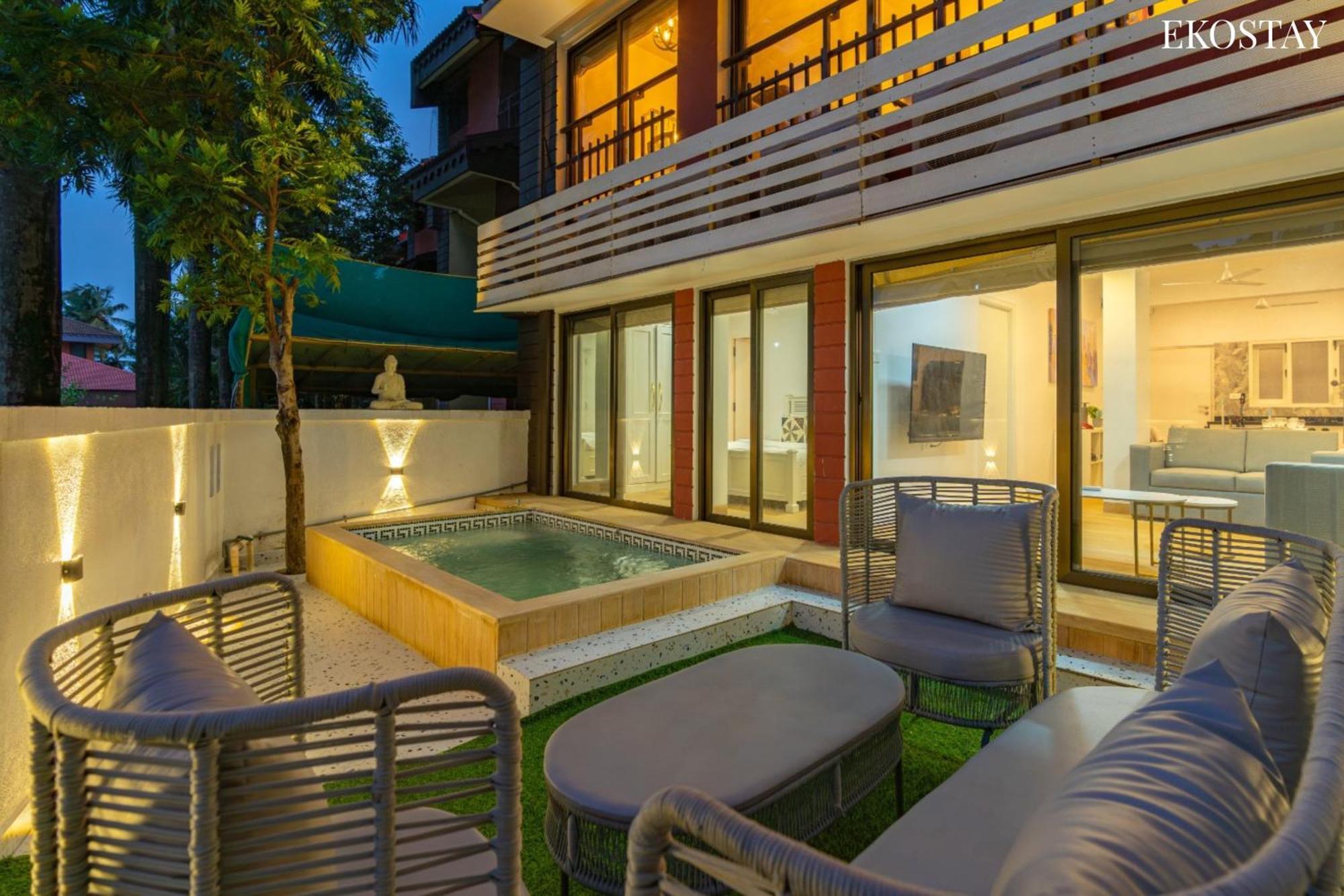 Ekostay Luxe - Casa Marina Кандолім Екстер'єр фото